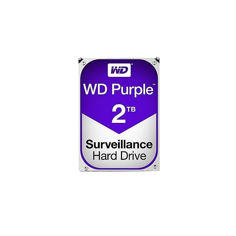 HARD DISK PURPLE 2 TB SATA 3 3.5" (WD20PURZ)