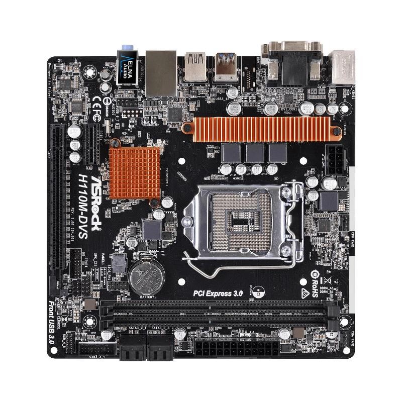 SCHEDA MADRE H110M DVS R3.0 (90-MXB4A0-A0UAYZ) SK 1151