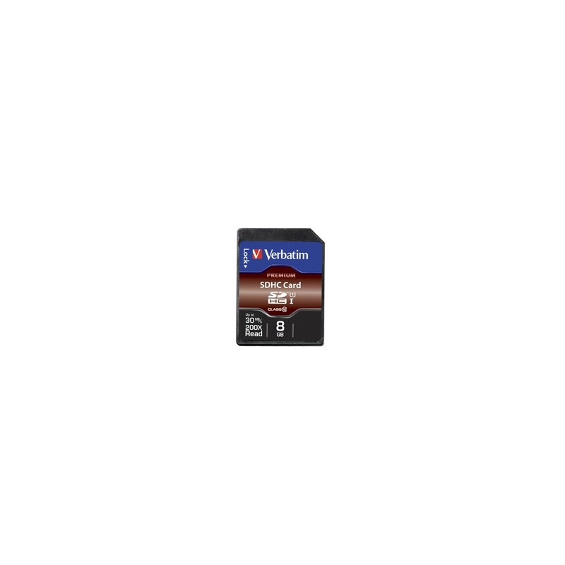 SECURE DIGITAL 8 GB (43961) CLASSE 10 (U1)