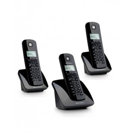 TELEFONO CORDLESS C403EB TRIO NERO