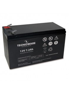 BATTERIA RICARICABILE AL PIOMBO 12 V 7,2AH (EACPE12V7A2TWB) BULK