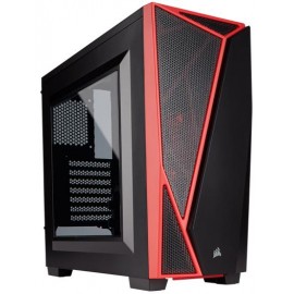 CASE GAMING CARBIDE SPEC-04 (CC-9011107-WW) NERO/ROSSO