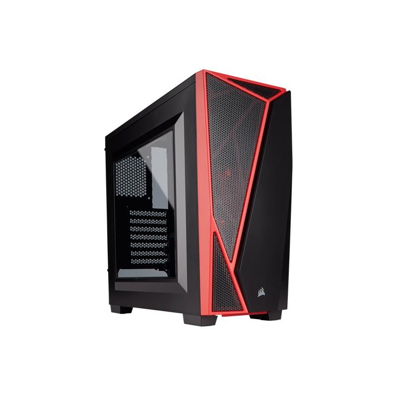 CASE GAMING CARBIDE SPEC-04 (CC-9011107-WW) NERO/ROSSO