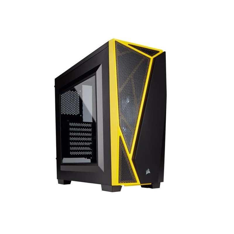 CASE GAMING CARBIDE SPEC-04 (CC-9011108-WW) NERO/GIALLO