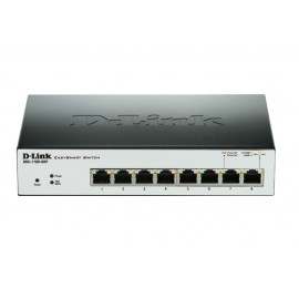 SWITCH RETE 8 PORTE EASYSMART 10/100/1000 DGS-1100-08P POE