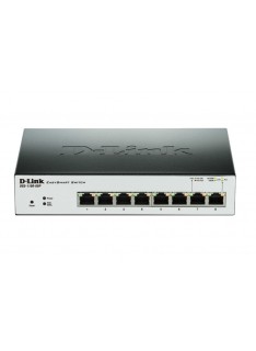 SWITCH RETE 8 PORTE EASYSMART 10/100/1000 DGS-1100-08P POE