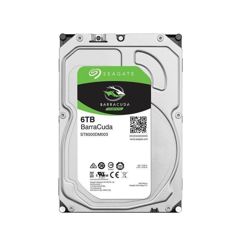HARD DISK BARRACUDA 6 TB SATA 3 3.5" (ST6000DM003)