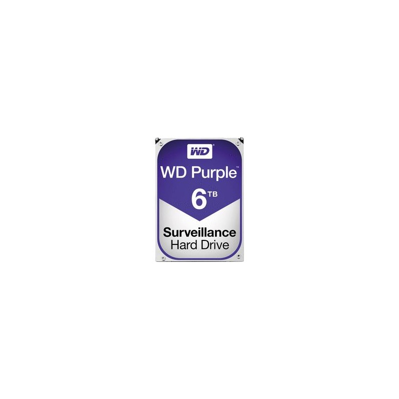 HARD DISK PURPLE 6 TB SATA 3 3.5" (WD60PURZ)