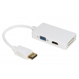 ADATTATORE DISPLAYPORT A HDMI/VGA/DVI (LKADAT21)