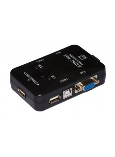 SWITCH KVM 2 PC CON PORTE 2 VGA E 2 USB (LKKWM2)
