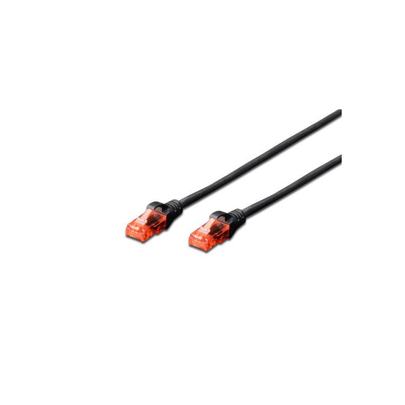 CAVO DI RETE CAT.6E 1MT NERO (DK1617010BL)