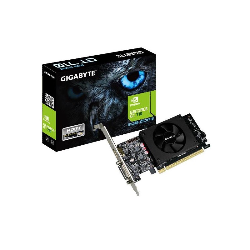SCHEDA VIDEO GEFORCE GT710 2 GB PCI-E (GV-N710D5-2GL)