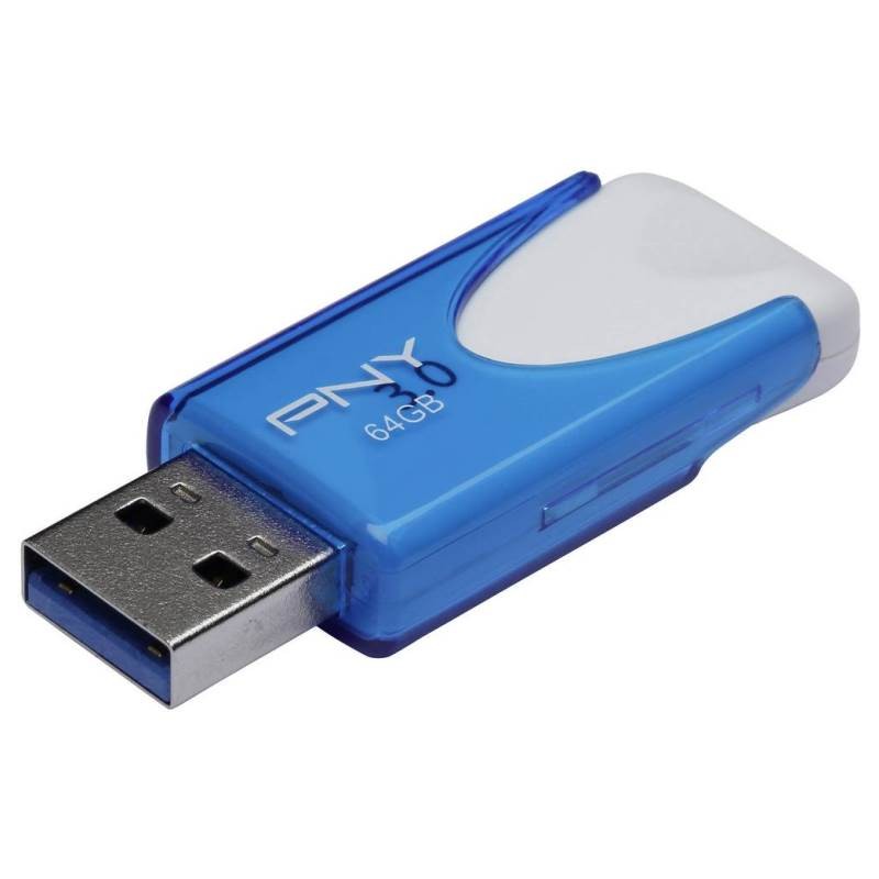 PEN DRIVE ATTACHE' 4 64GB USB3.0 (FD64GATT430-EF) BLU