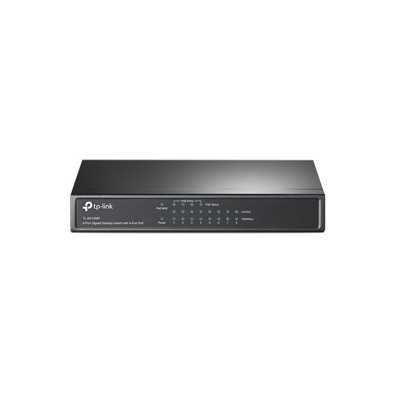 SWITCH RETE 8 PORTE 10/100/1000 TL-SG1008P POE