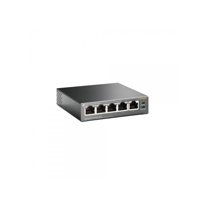 SWITCH RETE 5 PORTE 10/100 TL-SF1005P POE