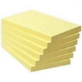 POST-IT GIALLO 76X127 (12 PEZZI)