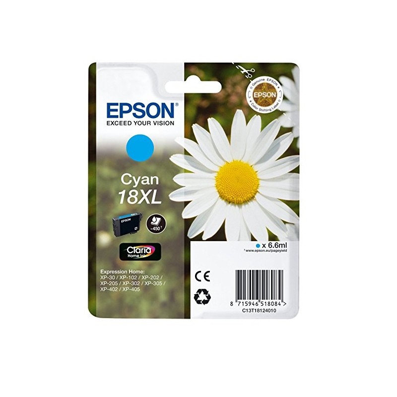 CARTUCCIA ORIGINALE N.18XL (C13T18124012) CIANO