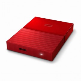 HARD DISK 1 TB ESTERNO MY PASSPORT USB 3.0 2,5 ROSSO (WDBYNN0010BRD-WESN)