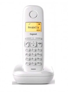 TELEFONO CORDLESS GIGASET A170 (S30852H2802K102) BIANCO