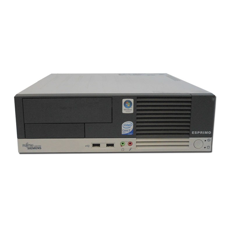 PC ESPRIMO E5915 INTEL CORE2DUO E6300 2GB 160GB DVD NO BOX - RICONDIZIONATO - GAR. 12 MESI
