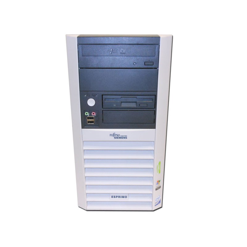 PC ESPRIMO P5915 INTEL CORE2DUO E6420 2GB 80GB DVD NO BOX - RICONDIZIONATO - GAR. 12 MESI