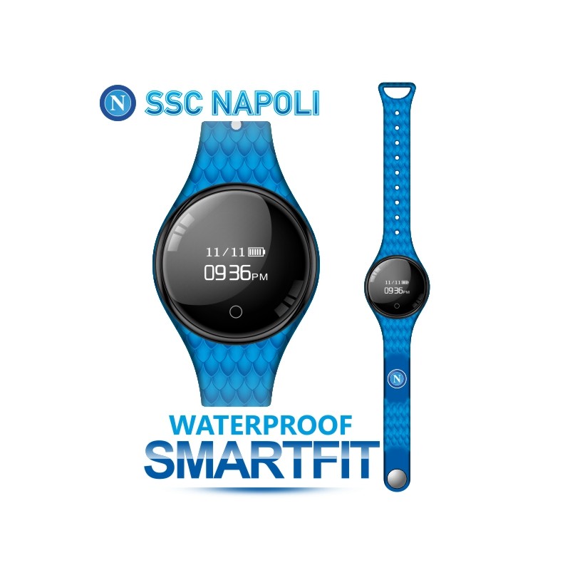 BRACCIALE SMART TM-FREETIMENAP-PBL SSC NAPOLI AZZURRO