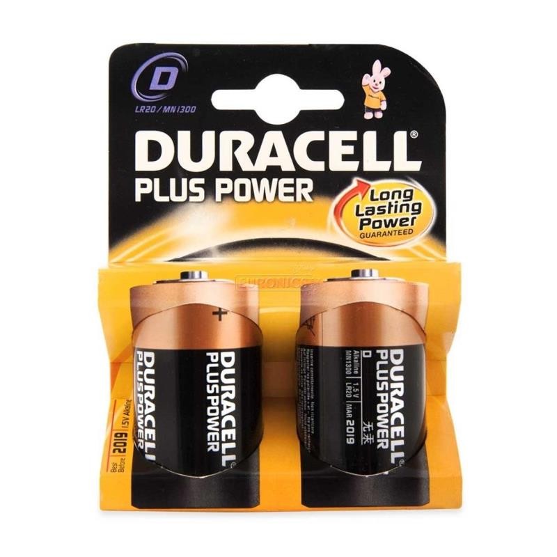 BATTERIE ALKALINE TORCIA D PLUS 1.5V MN1300 (MN1300 D2)