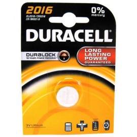 BATTERIE CD2016 3V LITIO 1PZ (CR2016 DURB1)