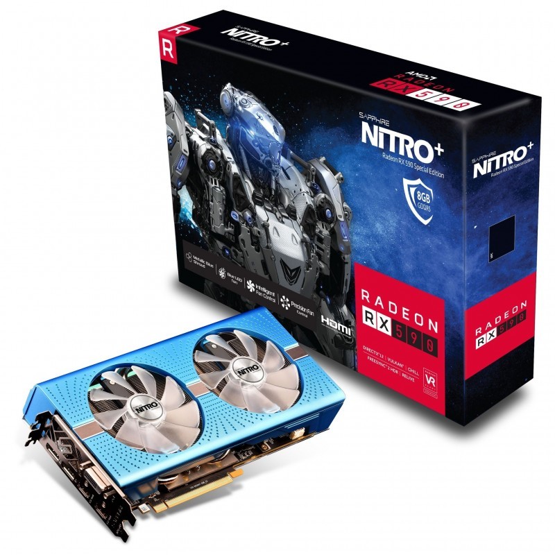 SCHEDA VIDEO RADEON NITRO+ RX590 8G SPECIAL EDITION 8 GB (11289-01-20G)