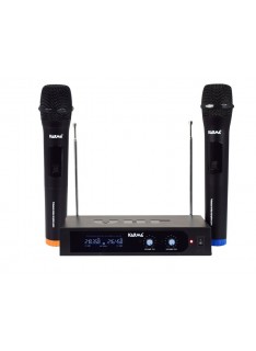 RADIOMICROFONO DOPPIO PALMARE VHF (SET 6252A)
