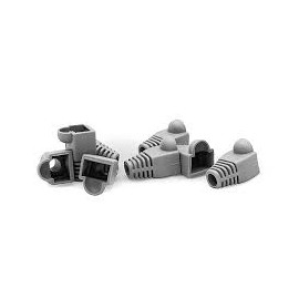 COPRICONNETTORE PLUG RJ45 GRIGIO 50 PZ (CV-LAN-029-G)