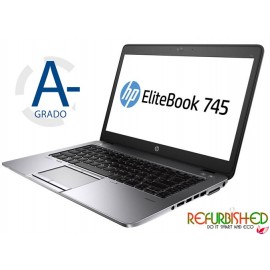 NOTEBOOK ELITEBOOK 745 AMD A8PRO-7150B 14" WINDOWS 10 - RICONDIZIONATO - GAR. 12 MESI