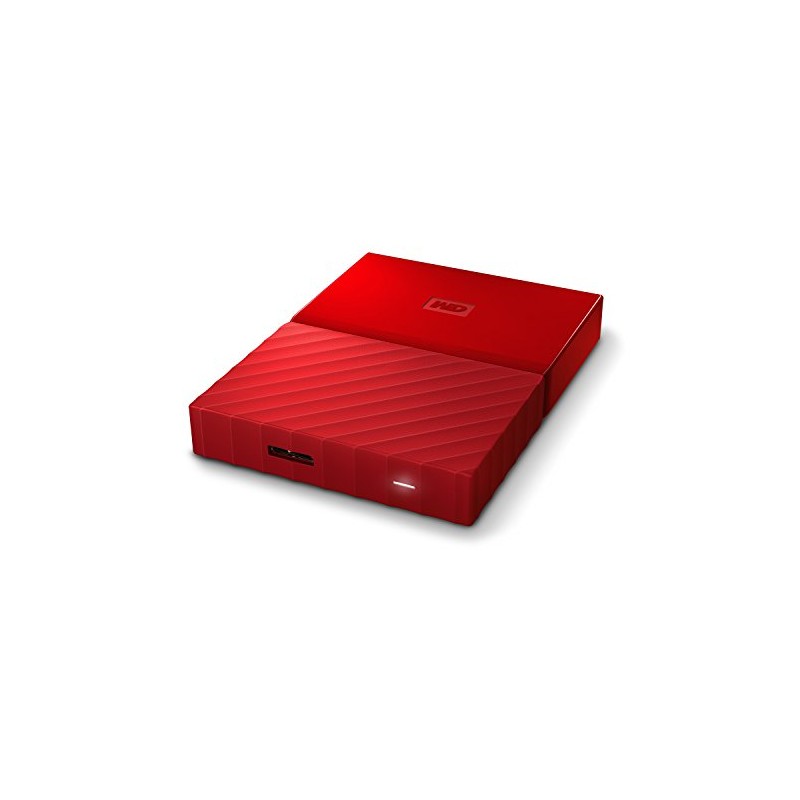 HARD DISK 2 TB ESTERNO MY PASSPORT USB 3.0 2,5 ROSSO (WDBS4B0020BRD-WESN)