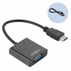 CONVERTITORE HDMI-VGA+OUT AU (15HI720)