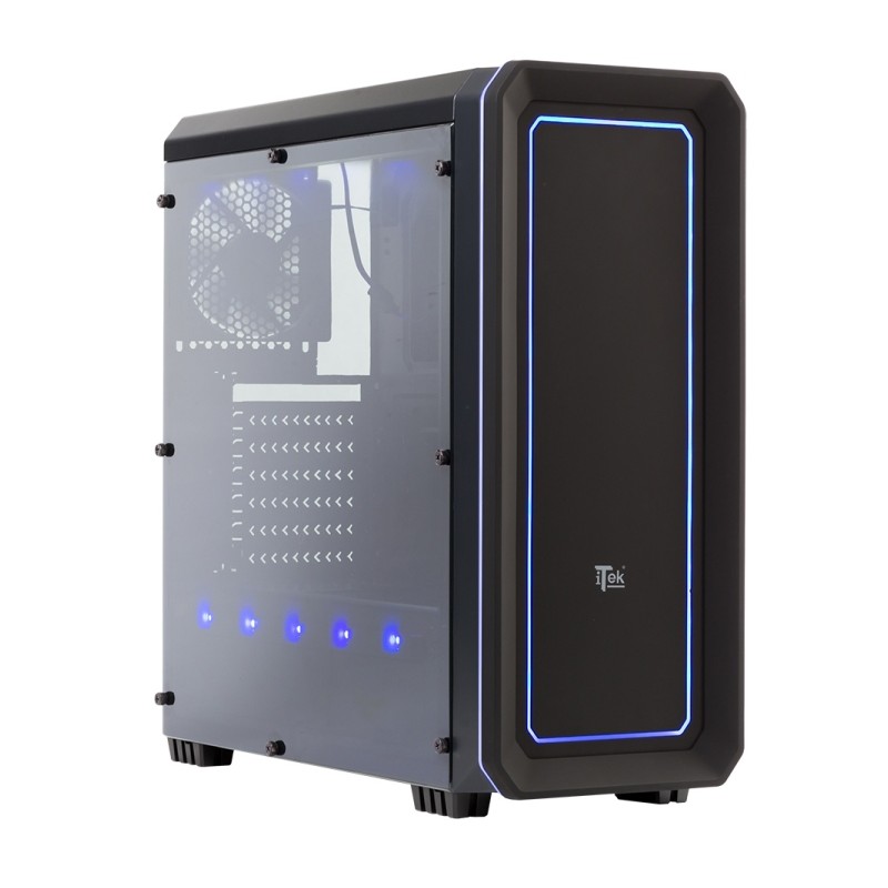 CASE GAMING RAINBOW 06 ITGCRB06 - NO ALIMENTATORE - NERO