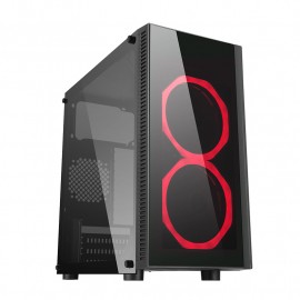 CASE GAMING DOUCIR M2 ITGCMDC2 - NO ALIMENTATORE - NERO