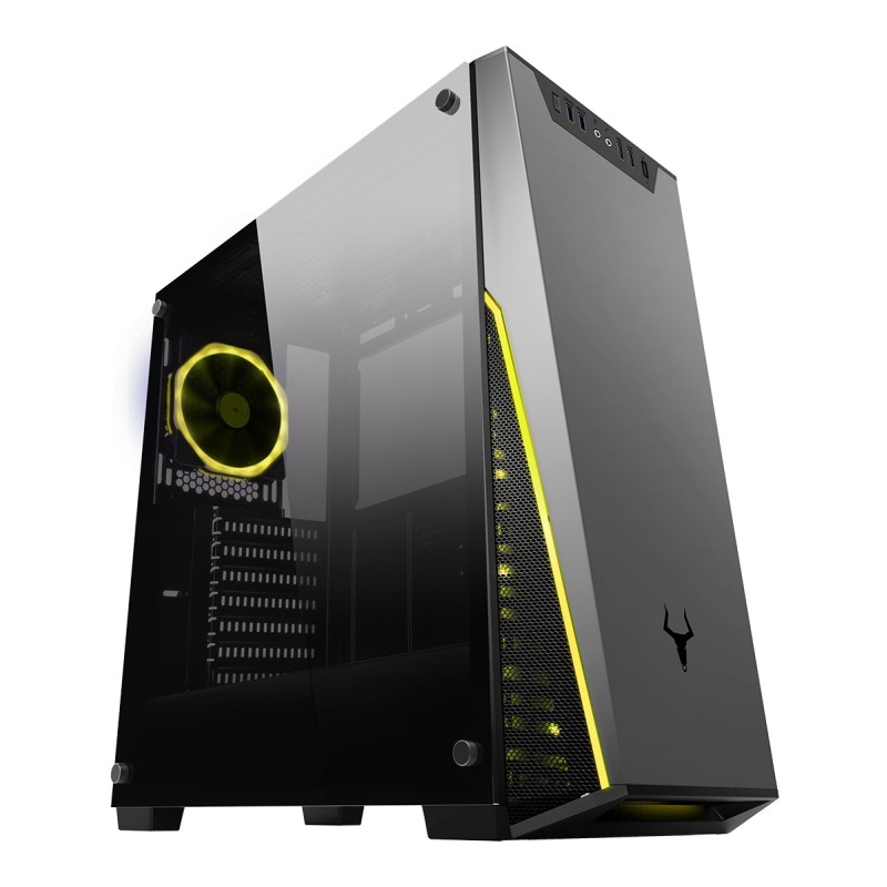 CASE GAMING T-MASK ITGCATM45 - NO ALIMENTATORE - NERO