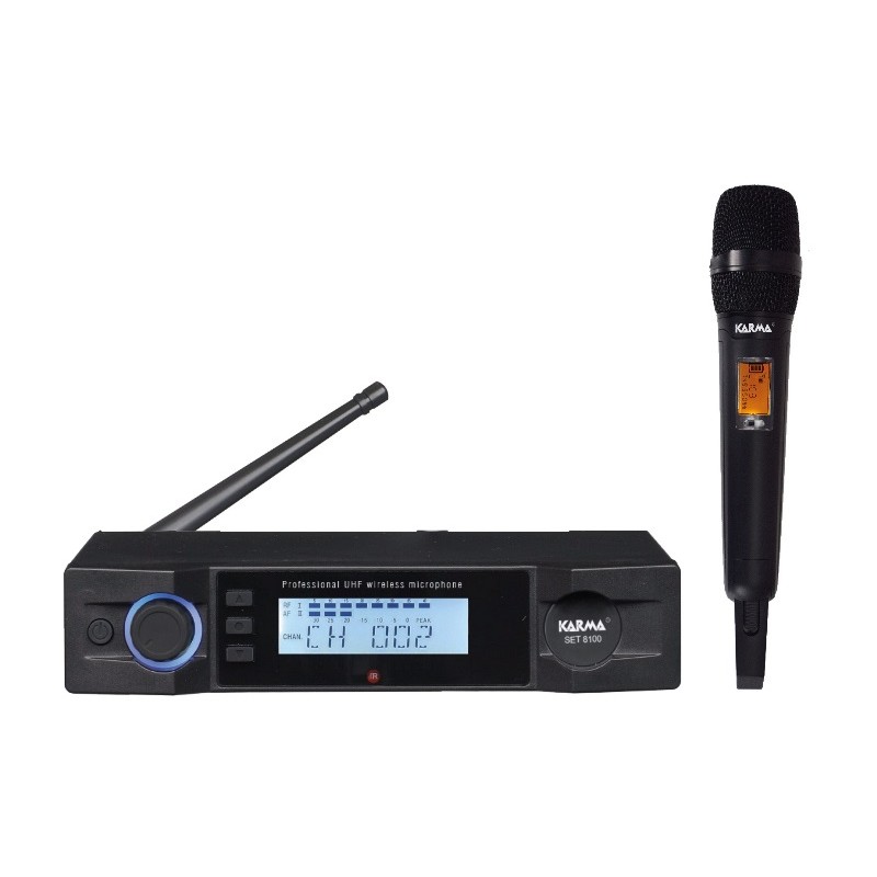 RADIOMICROFONO PALMARE UHF (SET 8100)