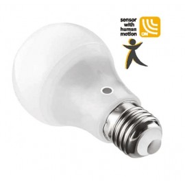 LAMPADA LED GOCCIA E27 10W LUCE CALDA 3000K SENSORE MOVIMENTO (DYA-240)