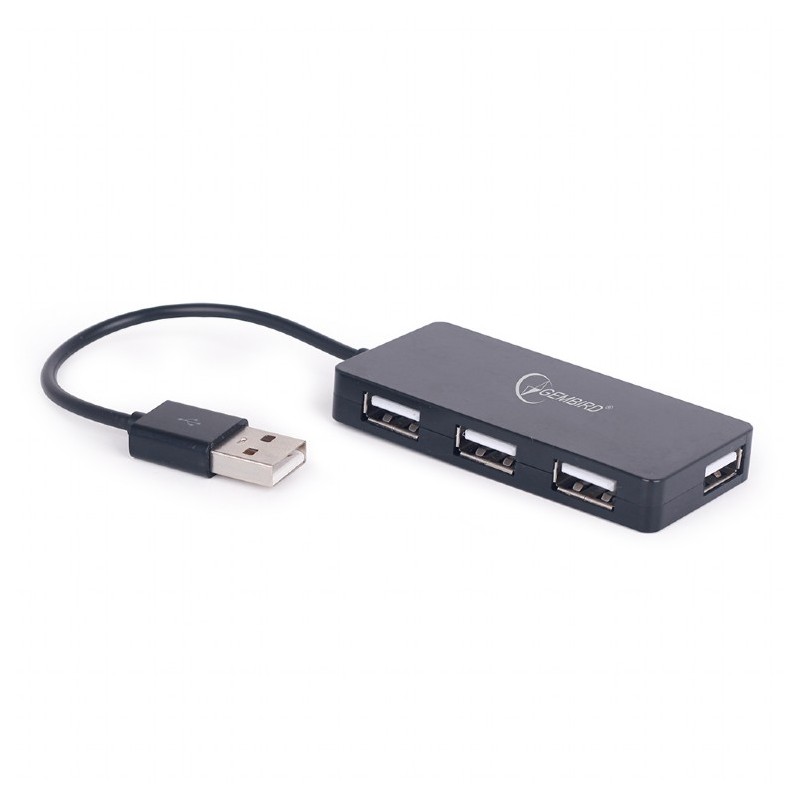 HUB 4 PORTE USB UHB-U2P4-03 NERO