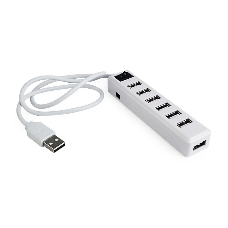 HUB 7 PORTE USB UHB-U2P7-11 BIANCO