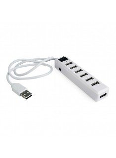 HUB 7 PORTE USB UHB-U2P7-11 BIANCO