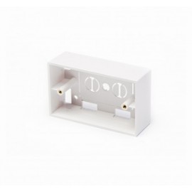 BOX IN PLASTICA 503 PER PLACCHE A MURO - BIANCO (NW-BOX503-WH)