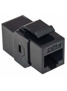 ACCOPPIATORE KEYSTONE JACK RJ45 CAT.6E NERO (NW-KU6P-BK)