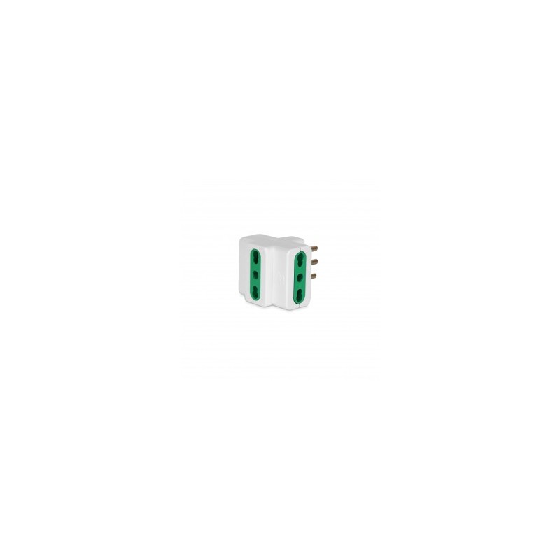 ADATTATORE TRIPLO SPINA 10A (MP-SA1025)