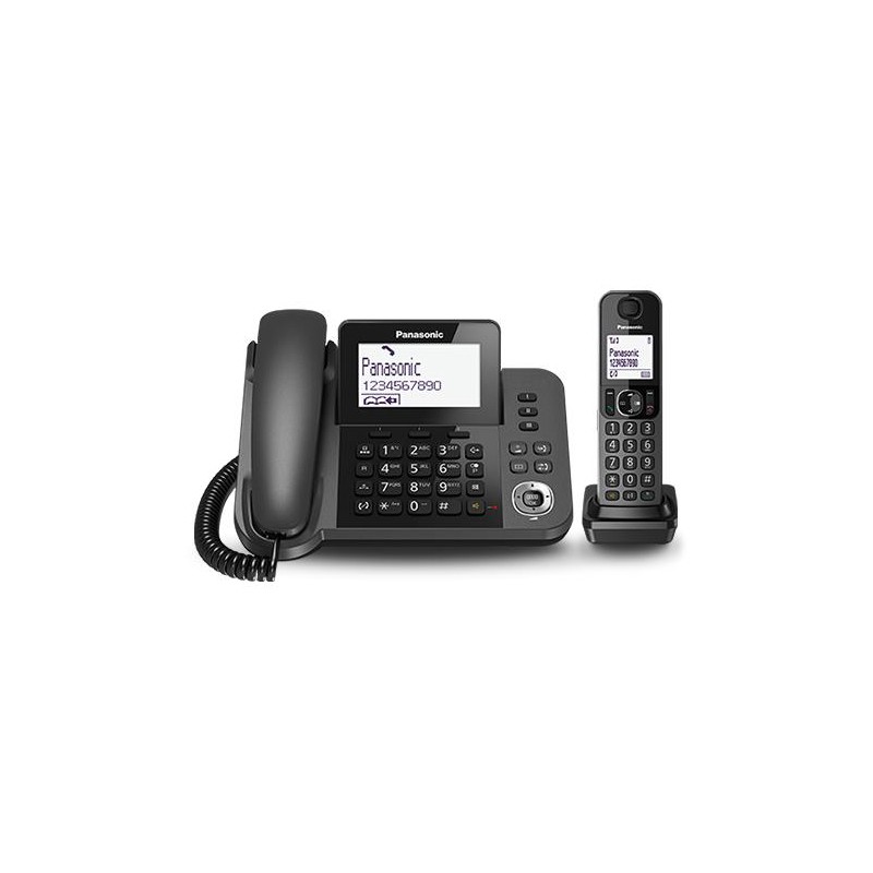 TELEFONO CORDLESS KX-TGF310EXM NERO