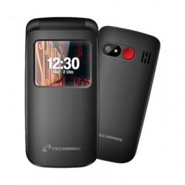 CELLULARE SENIOR FLIP PHONE (T40-WH) NERO DUAL SIM
