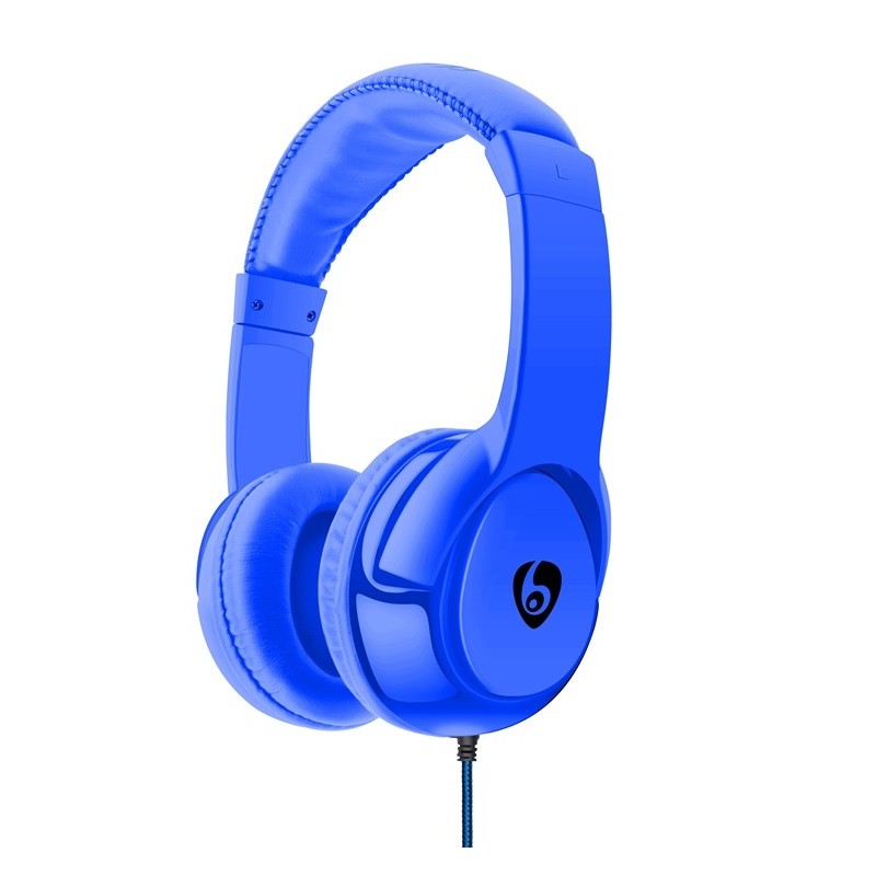 CUFFIA CON MICROFONO HT 32BL BLU