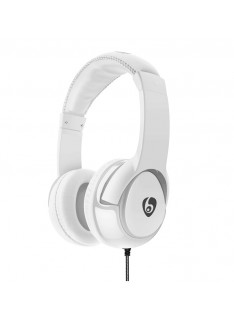 CUFFIA CON MICROFONO HT 32W BIANCA