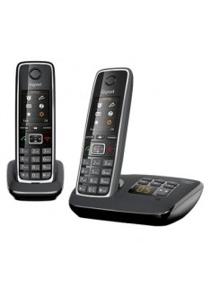 TELEFONO CORDLESS GIGASET C530 A DUO NERO
